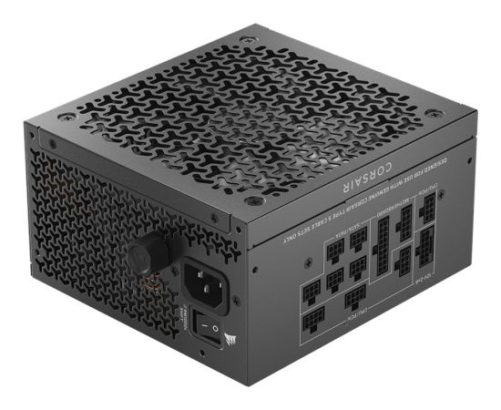 CORSAIR RM1000x Shift (black, 1x 12-pin high power GPU, 4x PCIe, cable management, 1000 watts) Datoru barošanas bloki