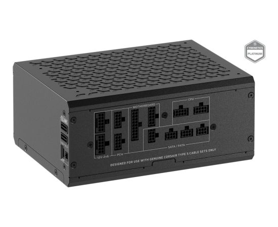 Corsair HX1500i SHIFT (black, 2x 12-pin high power GPU, 4x PCIe, cable management, 1500 watts) Datoru barošanas bloki
