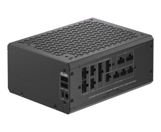 Corsair HX1500i SHIFT (black, 2x 12-pin high power GPU, 4x PCIe, cable management, 1500 watts) Datoru barošanas bloki