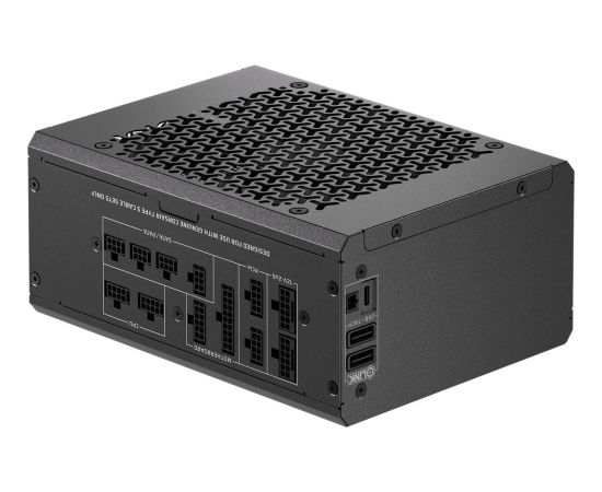 Corsair HX1500i SHIFT (black, 2x 12-pin high power GPU, 4x PCIe, cable management, 1500 watts) Datoru barošanas bloki
