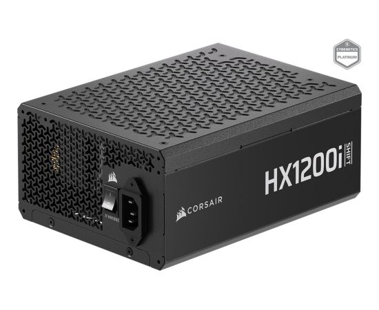 Corsair HX1200i SHIFT (black, 1x 12-pin high power GPU, 4x PCIe, cable management, 1200 watts) Datoru barošanas bloki