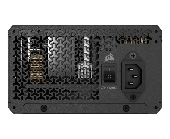 Corsair HX1200i SHIFT (black, 1x 12-pin high power GPU, 4x PCIe, cable management, 1200 watts) Datoru barošanas bloki