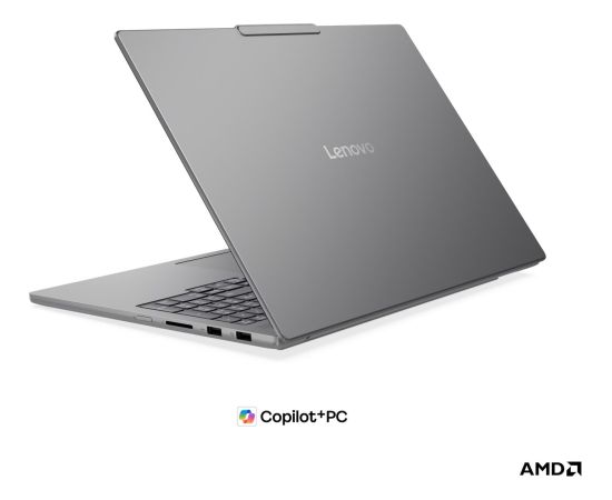 Lenovo IdeaPad Pro 5 16AGP11 (83SJ000TGE) (gray, AMD Ryzen AI 9 465, AMD Radeon 880M, 32 GB LPDDR5X, 1 TB (1 TB SSD), Windows 11 Pro) - German - DE Layout Portatīvie datori