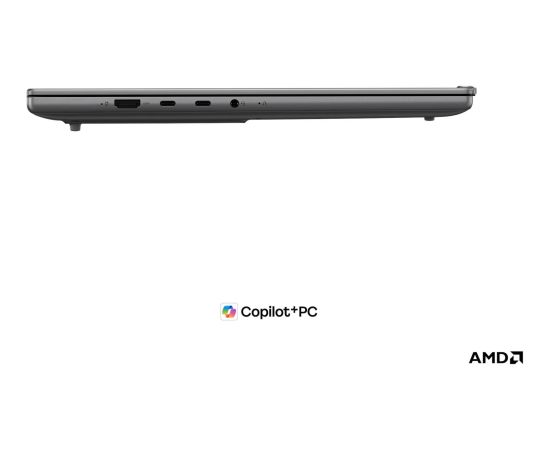 Lenovo IdeaPad Pro 5 16AGP11 (83SJ000TGE) (gray, AMD Ryzen AI 9 465, AMD Radeon 880M, 32 GB LPDDR5X, 1 TB (1 TB SSD), Windows 11 Pro) - German - DE Layout Portatīvie datori