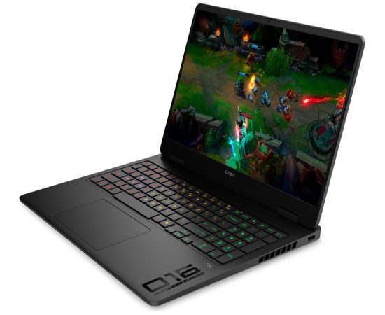 OMEN by HP 16-am0280ng (black, Intel® Core? Ultra 7 255H, NVIDIA GeForce RTX 5060, 24 GB DDR5, 1 TB (1 TB SSD), without operating system) - DE Layout Portatīvie datori