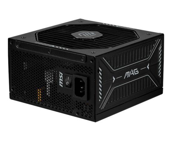 MSI MAG A1000GLS PCIE5 (black, 1x 12VHPWR, 4x PCIe, cable management, 1000 watts) Datoru barošanas bloki