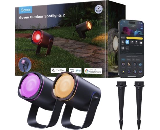 Govee outdoor spotlight 2 Dekoratīvais apgaismojums 