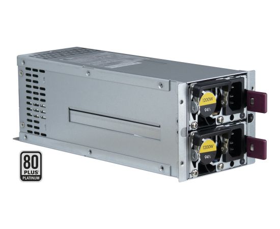 Inter-Tech IPC ASPOWER R2A-DV1200-N 2U (1200 Watt) Datoru barošanas bloki