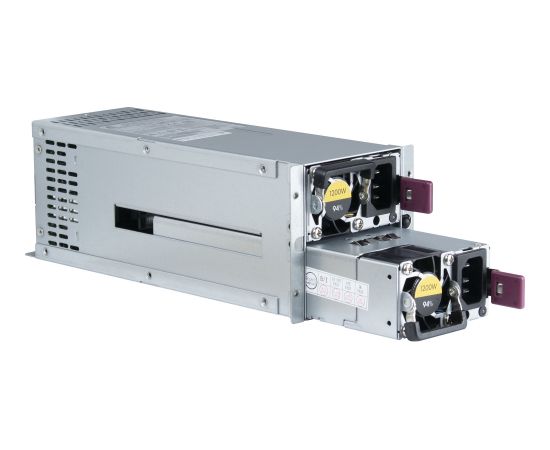 Inter-Tech IPC ASPOWER R2A-DV1200-N 2U (1200 Watt) Datoru barošanas bloki