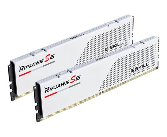 G.Skill DDR5 - 64GB - 5600 - CL - 46 (2x 32 GB) dual kit, memory (white, F5-5600J4645A32GX2-RS5W, Ripjaws S5, INTEL XMP) Оперативная память (RAM)