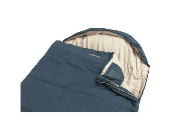 Outwell Campion Lux XL Sleeping Bag 225 x 105 cm -16 to 5 °C 2 way open - auto lock, L-shape Спальные мешки