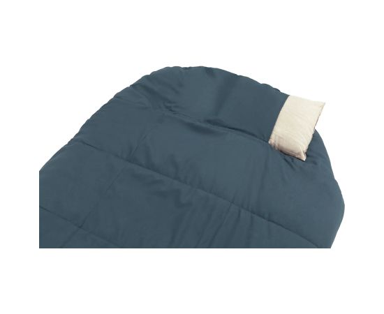 Outwell Campion Lux XL Sleeping Bag 225 x 105 cm -16 to 5 °C 2 way open - auto lock, L-shape Спальные мешки