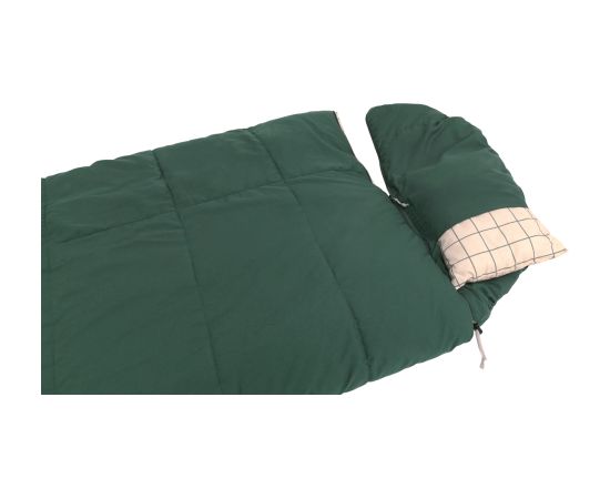 Outwell Camper Prime Sleeping Bag 235 x 90 cm 2-way L-shape open-end with auto lock Guļammaisi