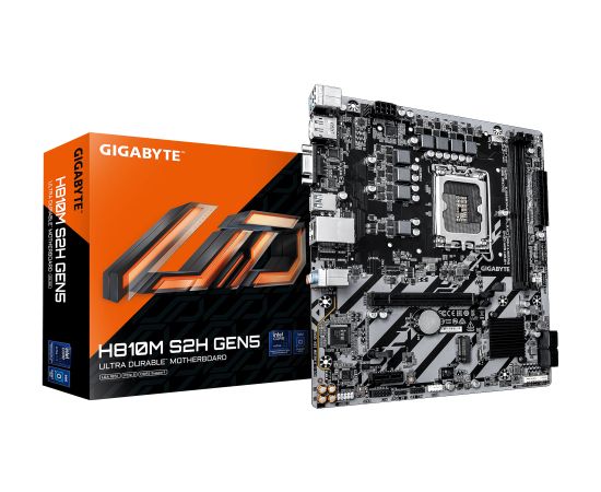 Gigabyte H810M S2H GEN5 Processor family Intel Processor socket LGA1851 DDR5 Supported hard disk drive interfaces SATA, M.2 Number of SATA connectors 4 Mātes plates