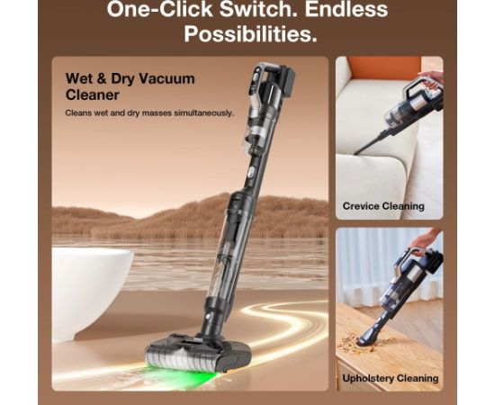 Jimmy Vacuum Cleaner and Washer PW11 Plus Cordless operating Washing function 400 W 21.6 V Operating time (max) 40-75 min Black/Silver Пылесосы