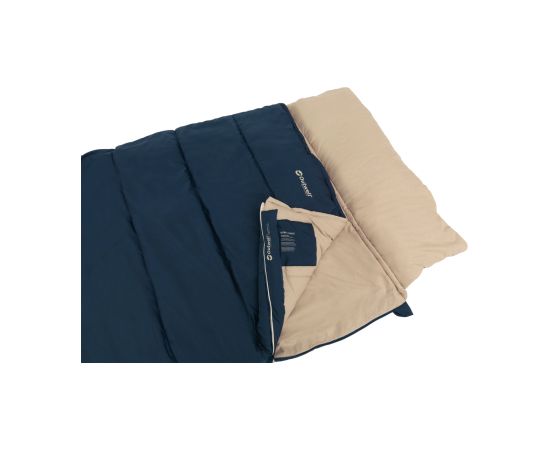 Outwell Contour Lux XL Sleeping Bag 220 x 105 cm 2-way L-shape open-end with auto lock Guļammaisi