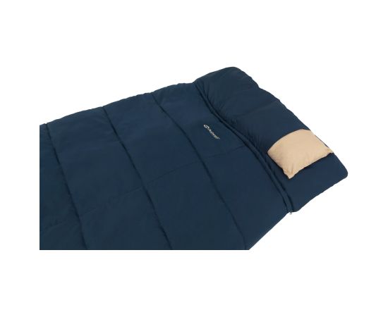 Outwell Contour Lux XL Sleeping Bag 220 x 105 cm 2-way L-shape open-end with auto lock Guļammaisi