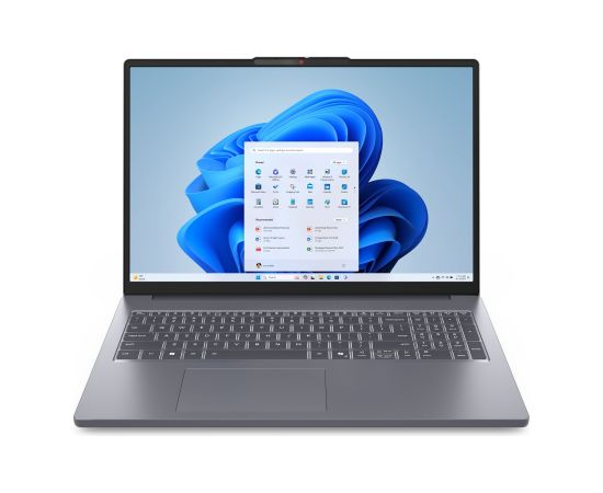 Lenovo IdeaPad Slim 3 16ARP10 Luna Grey 16 " IPS WUXGA 1920 x 1200 pixels Anti-glare AMD Ryzen 5 7535HS 16 GB Soldered DDR5 Solid-state drive capacity 512 GB AMD Radeon 660M Graphics Windows 11 Home 802.11ax Bluetooth version 5.3 Keyboard language US inte Portatīvie datori