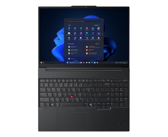 Lenovo ThinkPad E16 G3 Intel Black 16 " IPS WUXGA 1920 x 1200 pixels Anti-glare Intel Core Ultra 7 258V 32 GB Soldered LPDDR5X Solid-state drive capacity 512 GB Intel Arc Graphics 140V Windows 11 Pro 802.11ax Bluetooth version 5.3 Keyboard language Nordic Ноутбуки