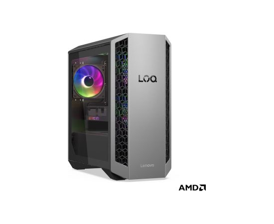 Lenovo LOQ 26ADR10 Desktop Tower AMD Ryzen 7 8745HX 16 GB SODIMM DDR5 NVIDIA GeForce RTX 5050 No Optical drive No keyboard Windows 11 Home Warranty 24 month(s) Персональные компьютеры
