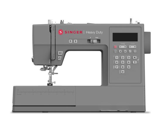 Singer Heavy Duty Sewing Machine HD6705C Rechargeable Number of stitches 200 Number of buttonholes 1 Grey Number of brush heads included 1 Швейные машины