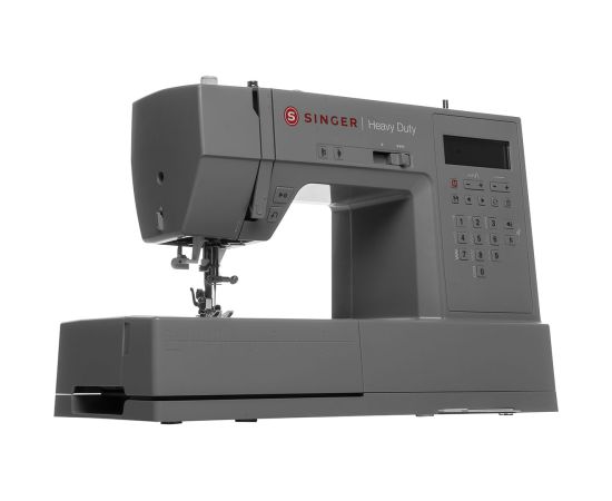 Singer Heavy Duty Sewing Machine HD6705C Rechargeable Number of stitches 200 Number of buttonholes 1 Grey Number of brush heads included 1 Швейные машины