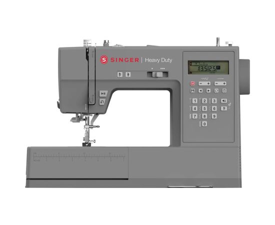 Singer Heavy Duty Sewing Machine HD6705C Rechargeable Number of stitches 200 Number of buttonholes 1 Grey Number of brush heads included 1 Швейные машины