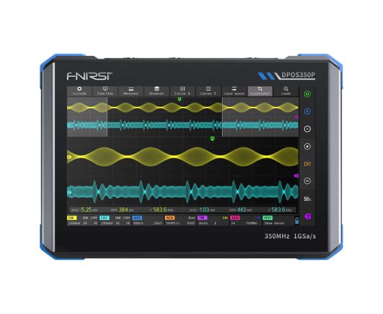 FNIRSI DPOS350P 4-in-1 digital oscilloscope Testeri un mērierīces