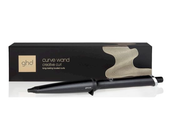 GHD Curve Creative Curl Wand Matu veidotājs melns Matu veidotāji