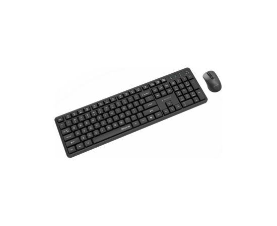 Klaviatūra un pele Gembird Desktop set Silent key Pro Business wireless US Klaviatūras