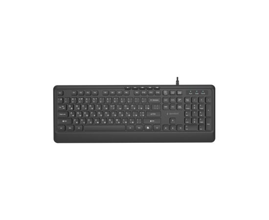Klaviatūra Gembird Slim Multimedia USB-A+C RU Клавиатуры