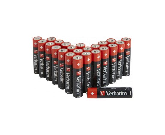 Baterijas Verbatim AA Premium Alkaline 24-Pack 1.5V Bateriju lādētāji