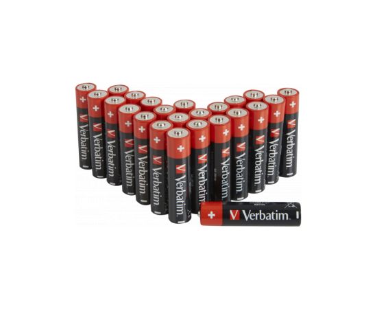 Baterijas Verbatim AAA Premium Alkaline 24-Pack 1.5V Bateriju lādētāji