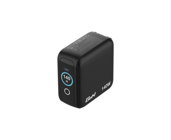 Lādētājs Verbatim Mini GaN Charger 140W 4-Port with Display Telefonu lādētāji 220v