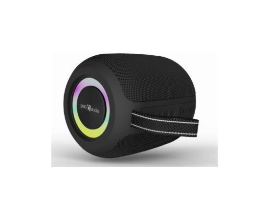 Skaļrunis Gembird Bluetooth LED Speaker SPK-BT-LED-05-BK Black Bezvadu skaļruņi
