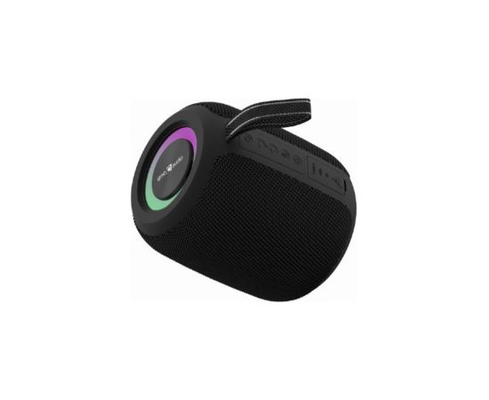 Skaļrunis Gembird Bluetooth LED Speaker SPK-BT-LED-05-BK Black Bezvadu skaļruņi