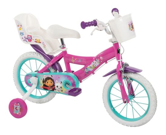 Rower dziecięcy Huffy Domek Gabbi 14" (24905W) Bērnu velosipēdi
