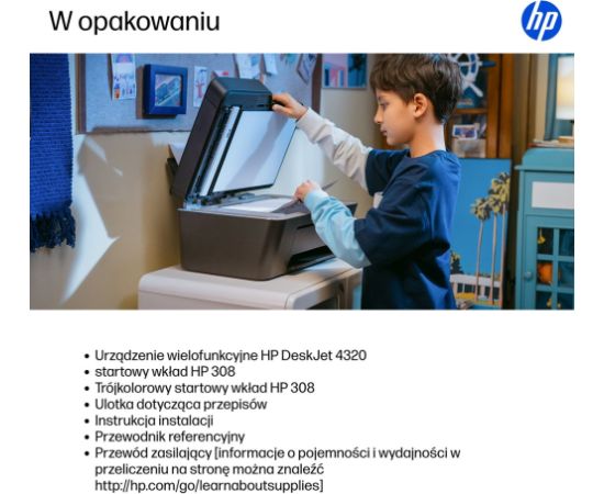 HP DeskJet 4320 Wireless All-in-One Color Printer Струйные многофункциональные устройства 