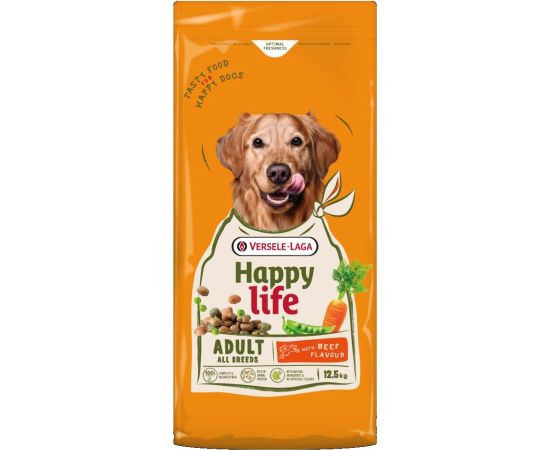 Versele-laga Versele Laga HappyLife karma sucha z wołowiną dla psów dorosłych 12,5kg Suņu barība