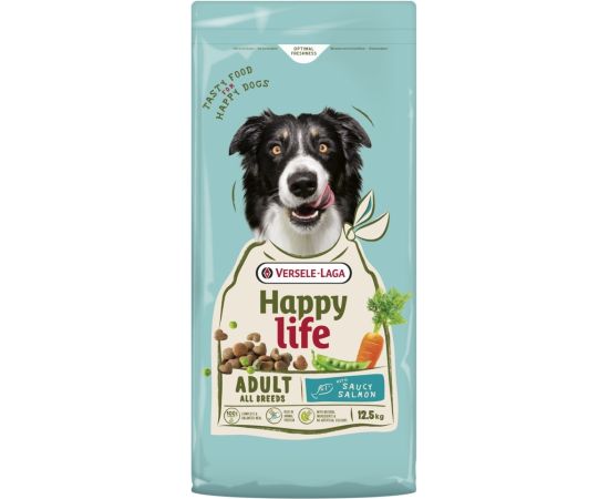 Versele-laga Versele Laga HappyLife karma sucha z łososiem dla psów dorosłych 12,5kg Suņu barība