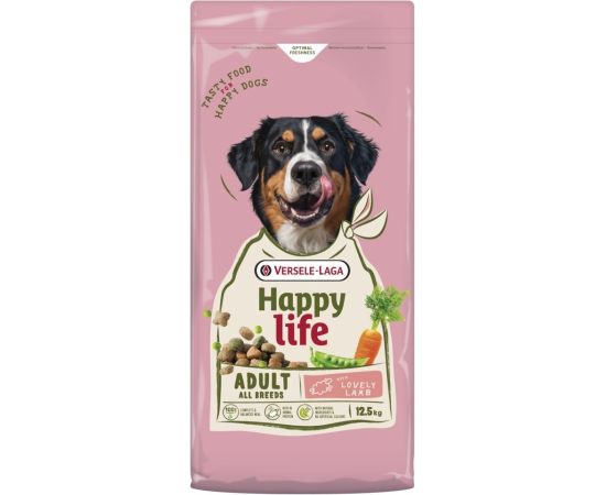 Versele-laga Versele Laga HappyLife karma sucha z jagnięciną dla psów dorosłych 12,5kg Suņu barība