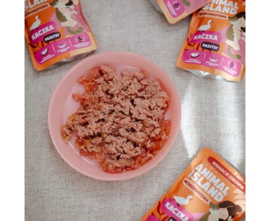 ANIMAL ISLAND Mono Duck - wet cat food - 100g Kaķu konservi