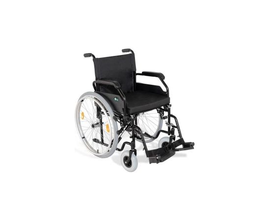 Reha Fund Stalowy wózek inwalidzki RF-1/42/PU/CZA-624/PU Коляски