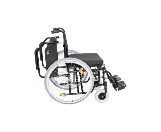 Reha Fund Stalowy wózek inwalidzki RF-1/42/PU/CZA-624/PU Коляски