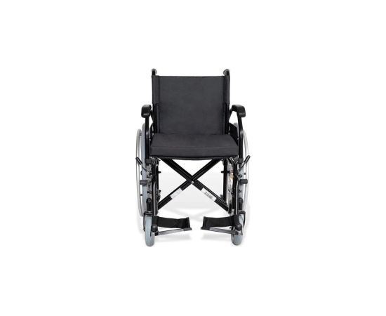 Reha Fund Stalowy wózek inwalidzki RF-1/42/PU/CZA-624/PU Коляски