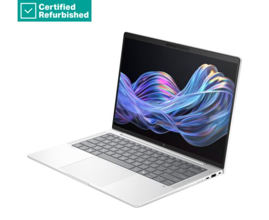 RENEW SILVER HP EliteBook X G1i AI 14 - Ultra 7-258V, 32GB, 1TB SSD, 14 2.5K 400-nit AG, 5MP IR cam, FPR, UK/German QWERTZ backlit keyboard, Glacier Silver, 68Wh, Win 11 Pro, 1 years / CE0R5EAR#ABD Ноутбуки