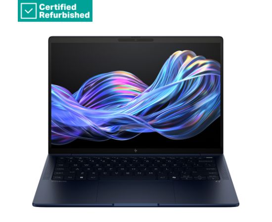 RENEW SILVER HP EliteBook X G1i AI 14 - Ultra 5-228V, 32GB, 1TB SSD, 14 WUXGA 400-nit AG, 5MP IR cam, 4G/5G Modem, FPR, US/Hebrew backlit keyboard, Atmospheric Blue, 68Wh, Win 11 Pro, 1 years / B69DLETR#ABT Ноутбуки