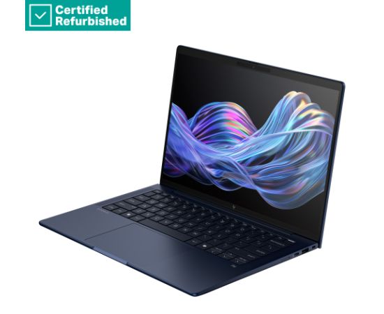 RENEW SILVER HP EliteBook X G1i AI 14 - Ultra 5-228V, 32GB, 1TB SSD, 14 WUXGA 400-nit AG, 5MP IR cam, 4G/5G Modem, FPR, US/Hebrew backlit keyboard, Atmospheric Blue, 68Wh, Win 11 Pro, 1 years / B69DLETR#ABT Ноутбуки