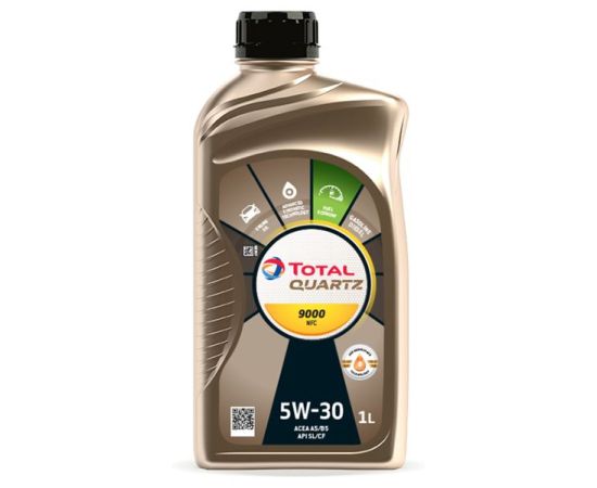 Total Motora eļļa 5W30 QUARTZ 9000 NFC 1L Motora eļļas
