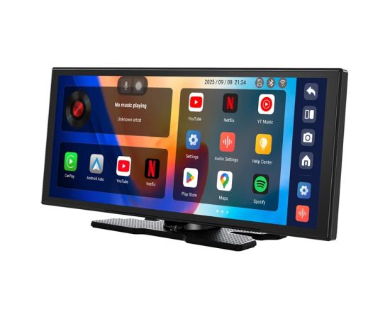 OTTOCAST OTTOAIBOX N95C Car Monitor + Rear View Camera Auto magnetolas